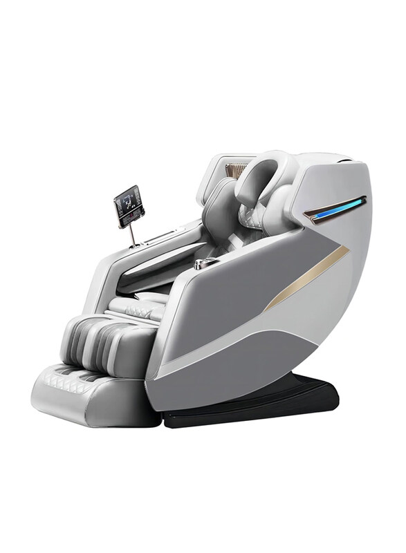 

AWD Full Body Massage Chair with 5 Auto Programmes and Bluetooth Speaker Air Bags Head to Toe Massage, Grey
