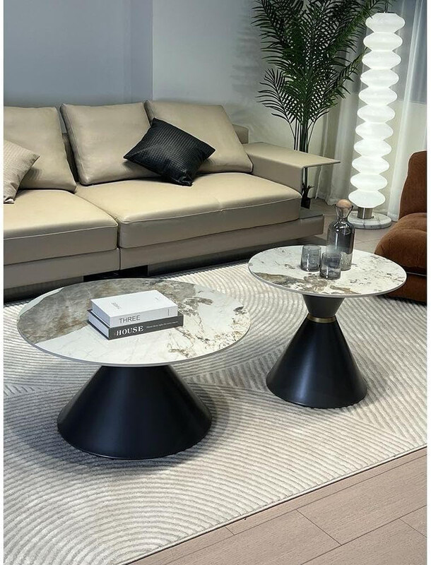

AWD Sintered Stone Centre Coffee Table, Black