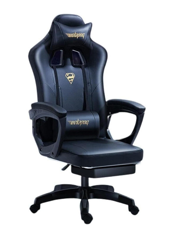 

NA AWD Ergonomic Reclining High Back Gaming with Headrest and Lumbar, Black