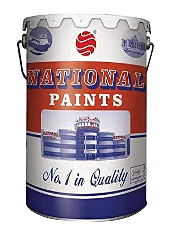 

National Paints Emulsion Water Base Paint, 3.6 Liter, 438 Sky Blue