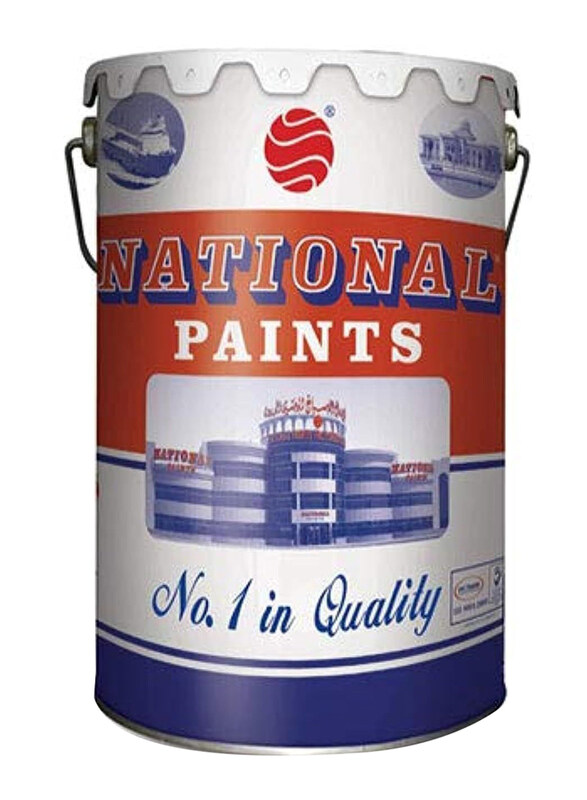 

National Paints Oil Based Paint, 3.6 Liters, 293 Silver/Grey