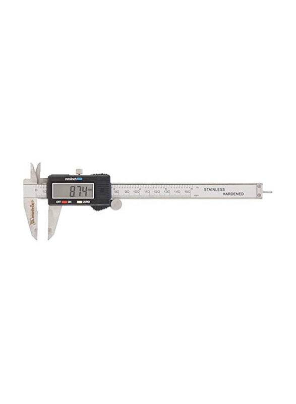 

Matrix 150mm Electronic Vernier Caliper, 316119, Multicolour