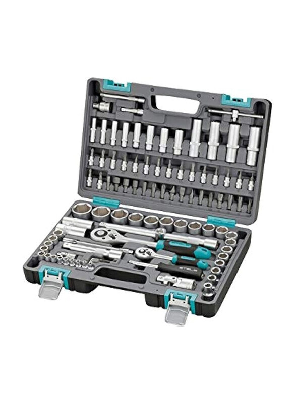 

Stels 94-Piece Heavy Duty Tool Kit, 14106, Silver