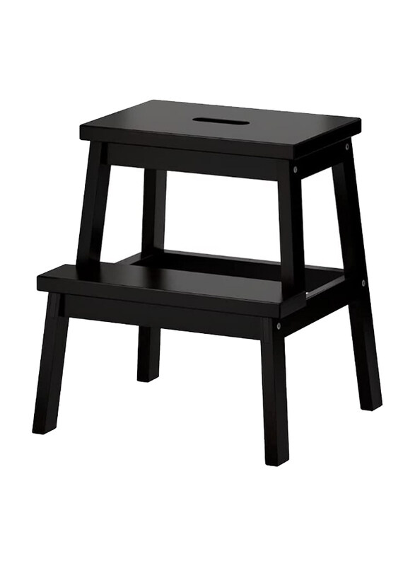 

Ikea Bekvam Wooden Utility Step Stool, Black