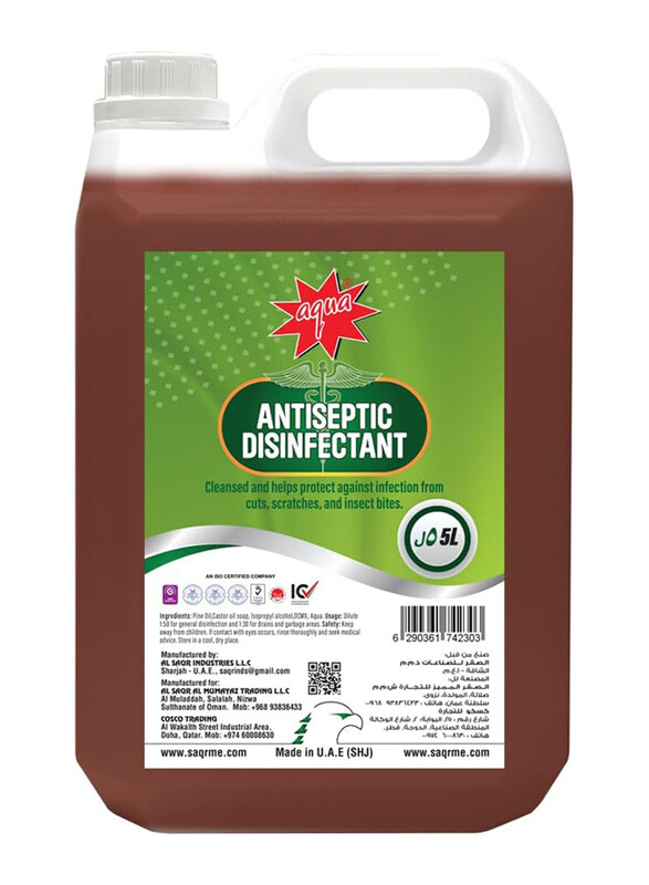 

Aqua Best Antiseptic Disinfectant Anti Bacterial Liquid, 5 Litter