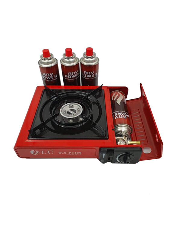 

Generic Portable Gas Stove, Red/Black