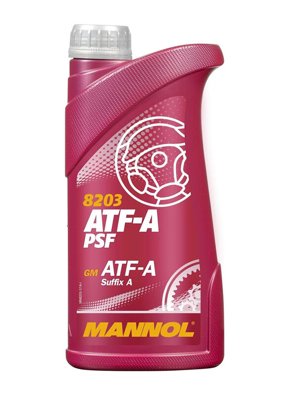 

Mannol 1 Liter 8203 ATF-A German Power Steering Fluid, Pink