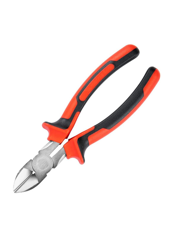 

Generic 180mm Nickel Plated Side Cutting Pliers, 175229, Red/Black