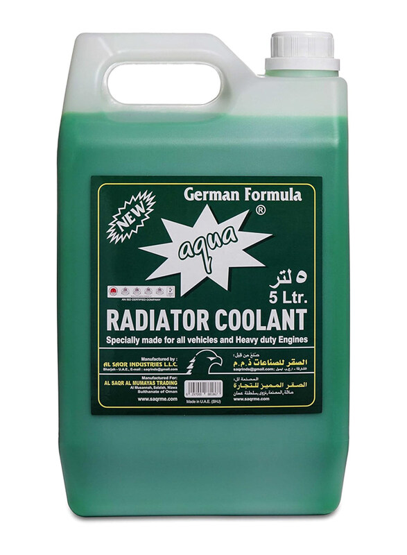 

Aqua 5 Liters Radiator Coolant, Green