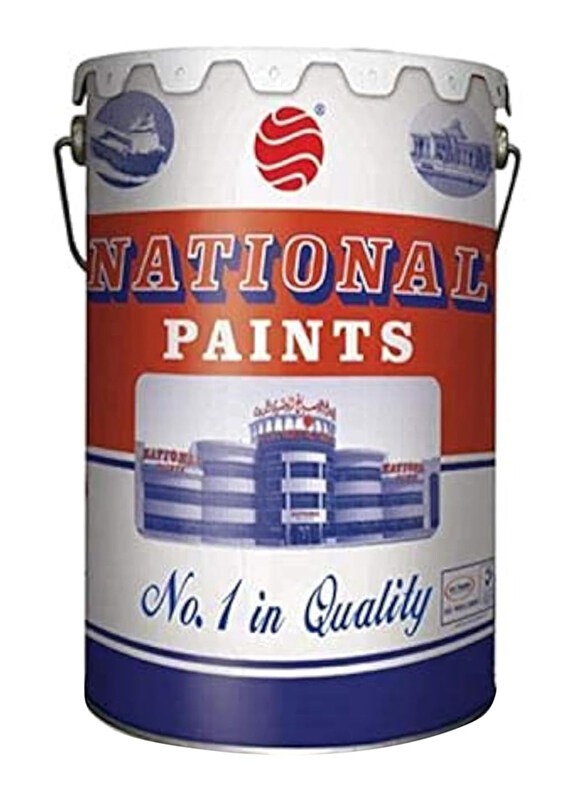 

National Paints Oil Base Enamel Paint, 3.6 Liter, 292 Dyro Grey