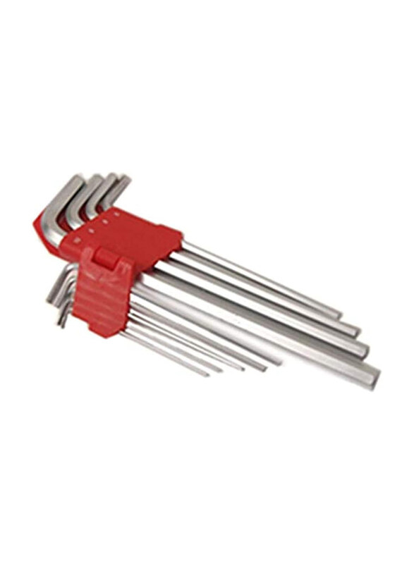 

Vichome 9-Piece Hex Allen Key Wrench Set, Silver