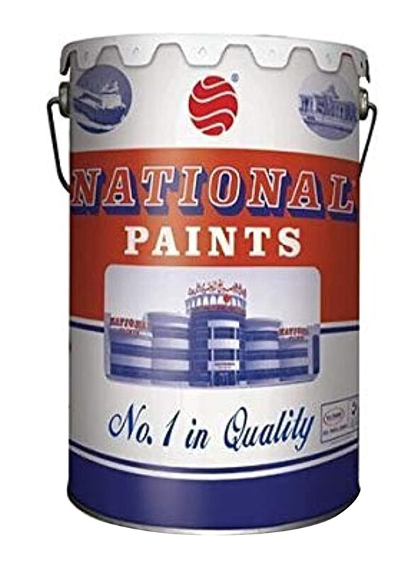 

National Paints Water Based Wall Emulsion Paint, 3.6 Liter, 638 Poppy