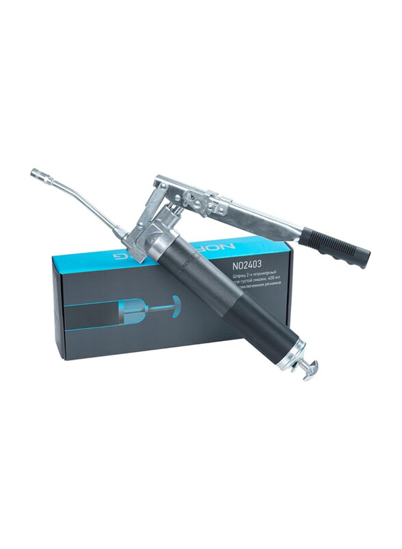 

Nordberg Grease Gun Dual Piston with Plunger Switching, Black