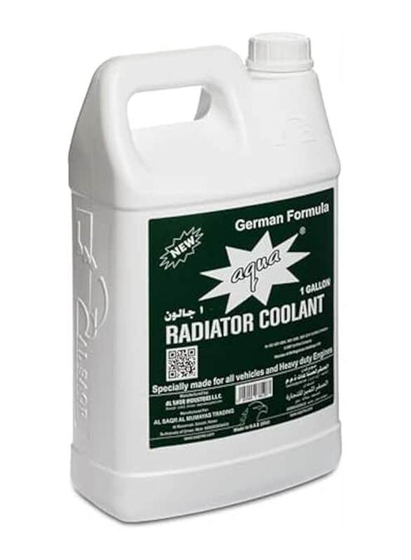 

Generic Aqua Radiator Coolant Green German Formula, 1 Gallon, White