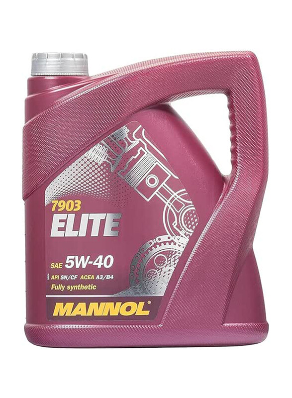 

Mannol 4 Liters 7903 Elite 5W-40 Germany Engine Oil, Pink