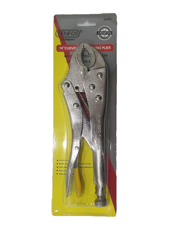 

Denfos 10-Inch Grip Plier, 33250, Silver