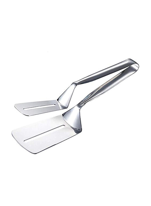 

Generic Kitchen Cooking Stainless Steel Barbecue Tweezers, Silver