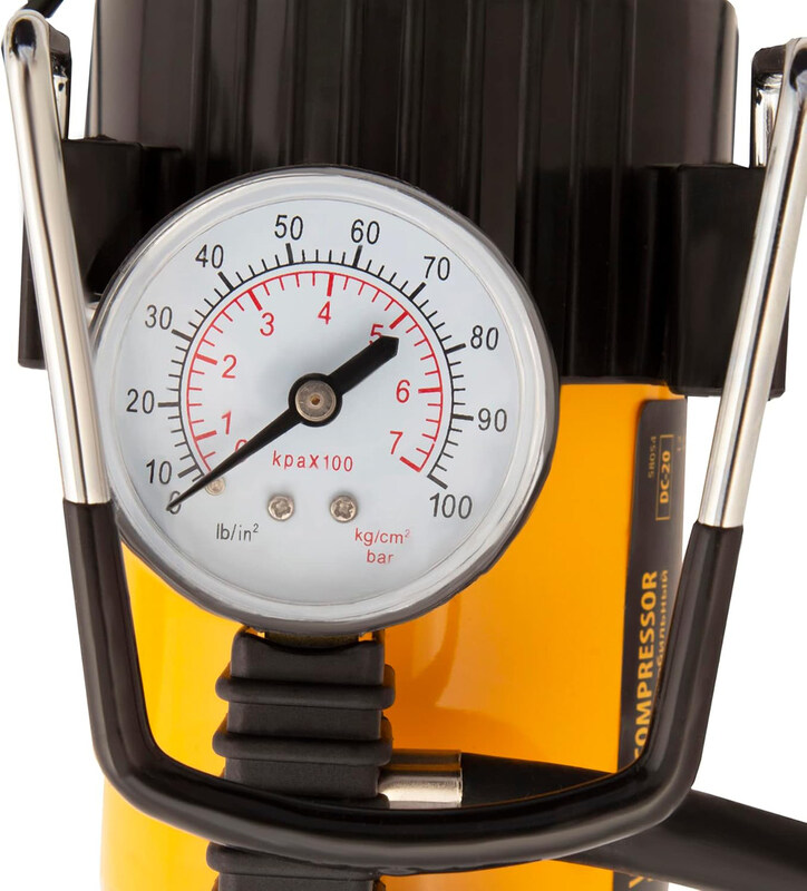 

Denzel Vehicle Compressor, 3 Nozzles, Yellow
