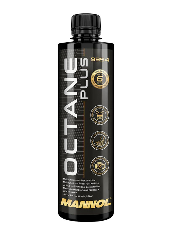 

Mannol 450ml 9954 Octane Plus Additive for All Types Engines, Black
