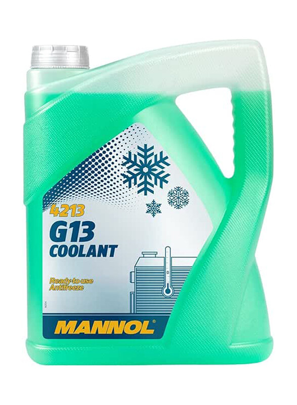 

Mannol 5 Liters G13 Ready To Use Antifreeze Coolant, Green
