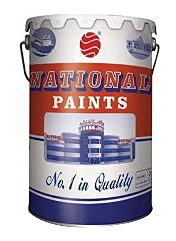 

National Paints Water Based Wall Emulsion Paint, 3.6 Liter, 803 Magnolia