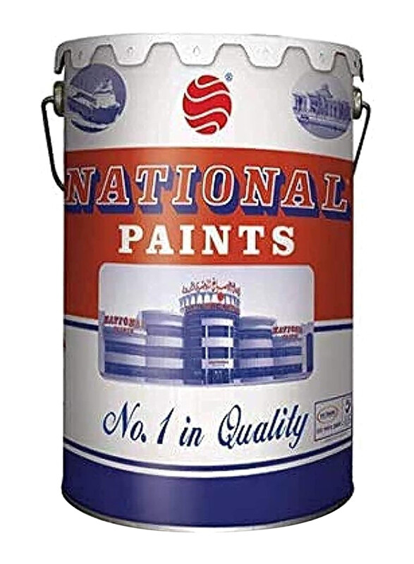 

National Paints Emulsion Water Base Paint, 3.6 Liter, 403 Marvik Blue