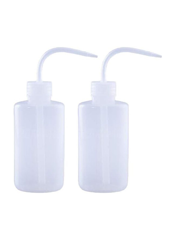 

Woiwo 2-Piece Squeeze Bottle Long Bill Drip Nozzle Watering Pot Tools Succulent Plants Flowers Watering Pot Gardening Tools, White