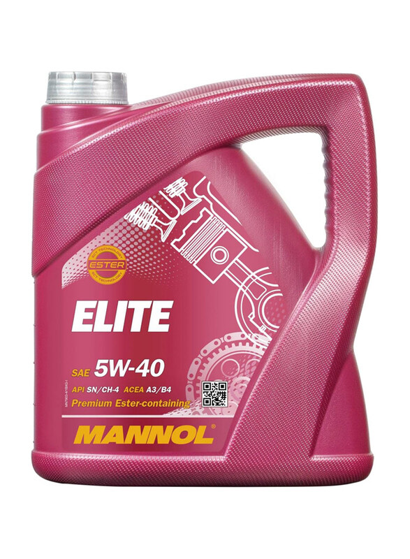

Mannol 4-Liters Elite 5W-40 Oil, Pink