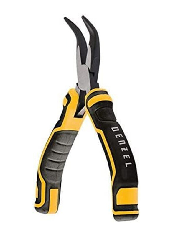

Denzel 125mm Bent Nose Pliers, Multicolour