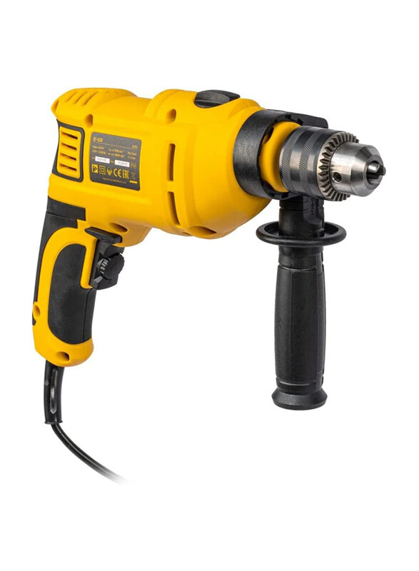 

Denzel Corded Impact Drill, 13mm, 230V, Yellow