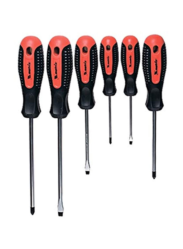 

Matrix 6-Piece Professional Screwdriver Set with Component Handle, 133519, Multicolour