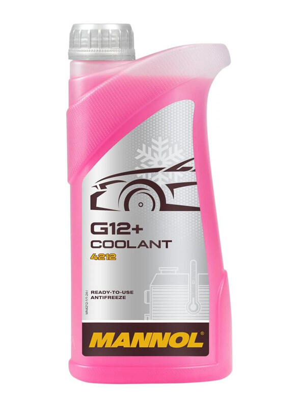 

Mannol 4212 1 Liter G12+/ G13/ G11 Red Green Blue Ready To Use Coolant, Pink