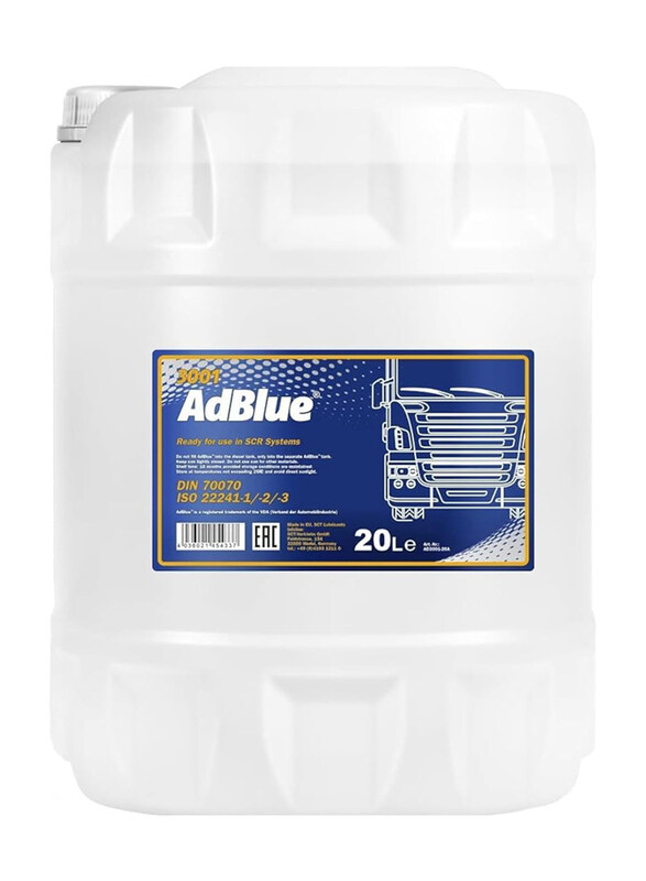 

Mannol 20 Liters Germany Adblue, White