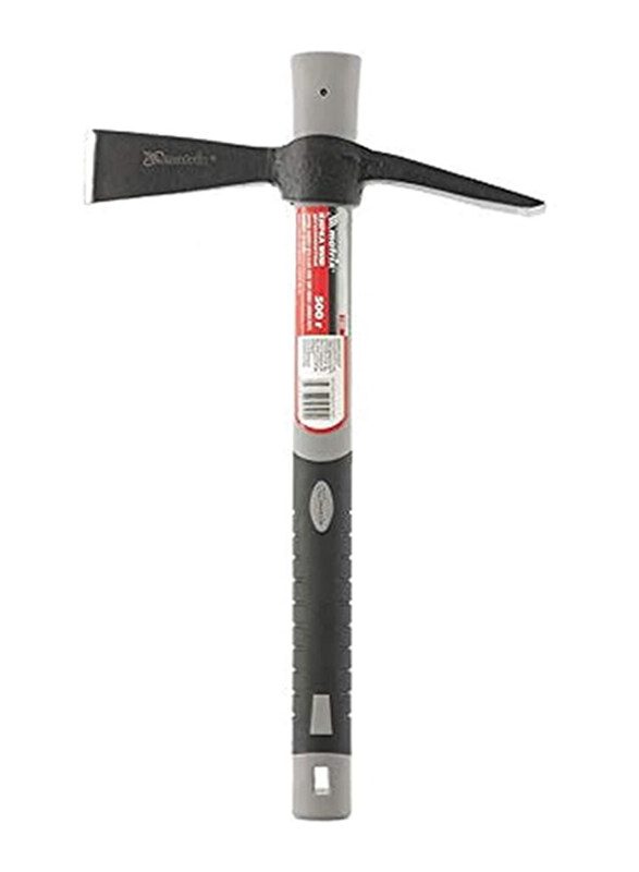 

MTX Biplanar Pickaxe Mini with Rubber-Coated Fiberglass Handle, 218269, Black
