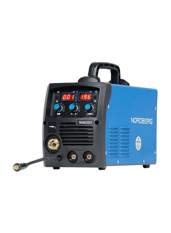 

Nordberg MIG+MMA Inverter Welding Machine, 220V, WMI201, Blue