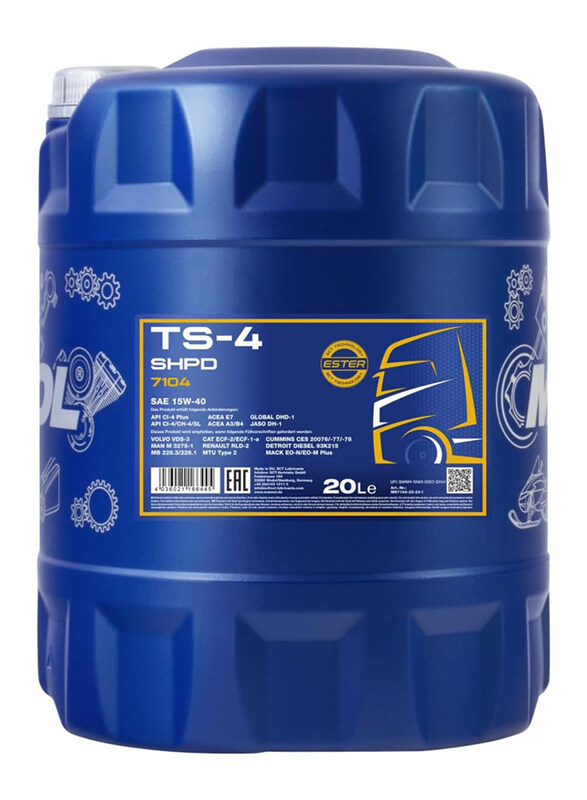 

Mannol 20 Liters TS-4 SHPD 7104 Diesel Engine Oil, Blue