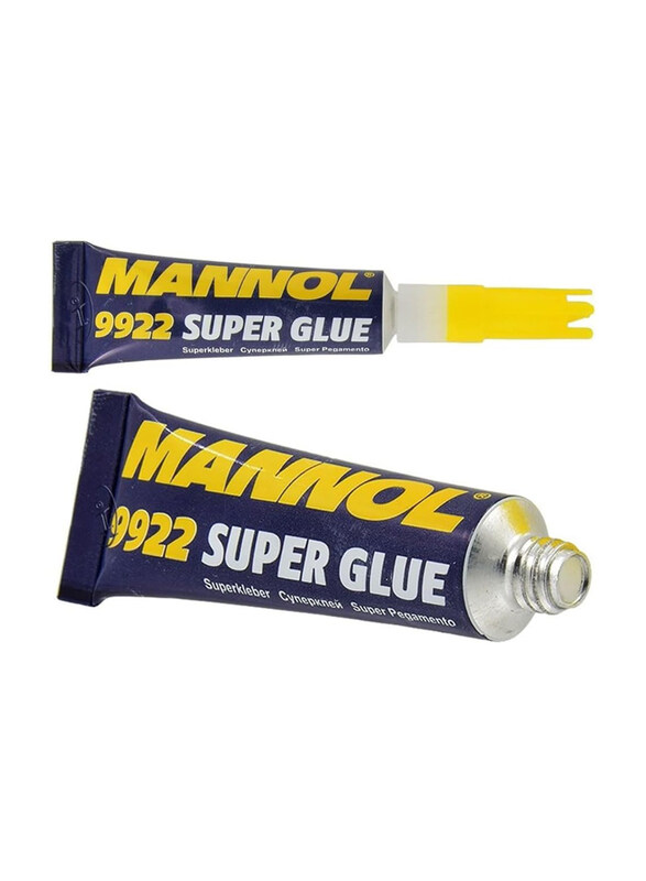 

Mannol 5-Piece Super Glue, 9922, Blue
