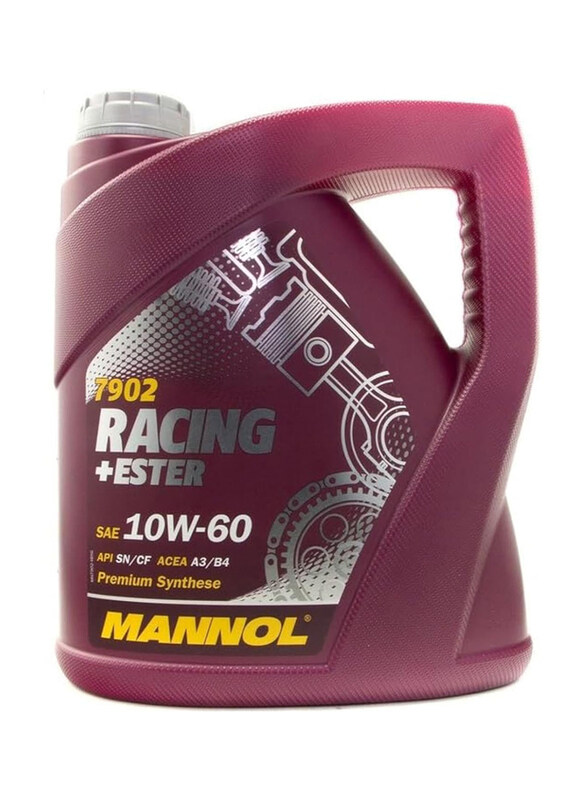 

Mannol 7902 4 Liters Racing + Ester 10W-60 Bi-Synthetic Engine Oil With Esters, Multicolour