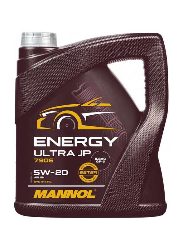 

Mannol 4 Liters 7906 Energy Ultra JP 5W-20 Synthetic Engine Oil, Brown