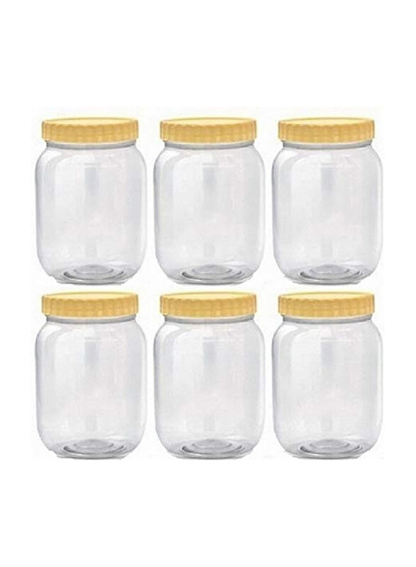 

Sunpet Bottle Jar Promo, 6 x 750ml, Clear/Beige