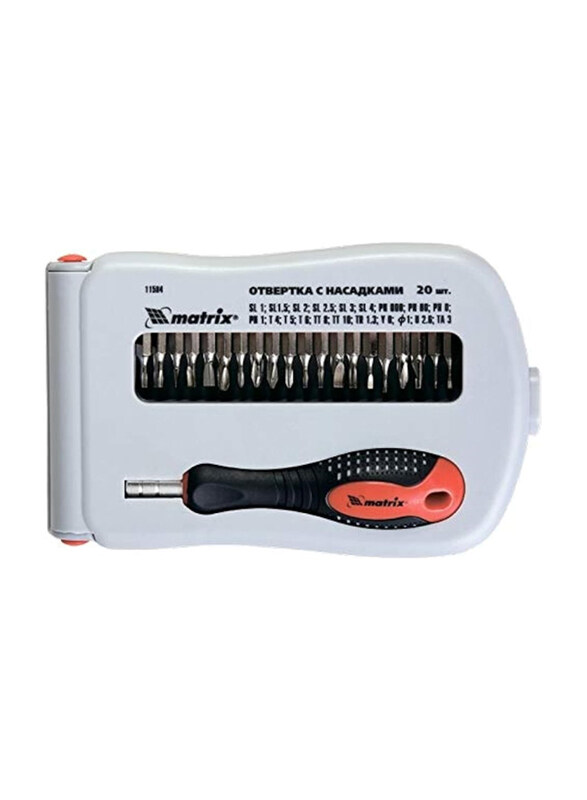 

MTX 22-Piece Precision Screwdriver with Bits Fusion, 115849, Black