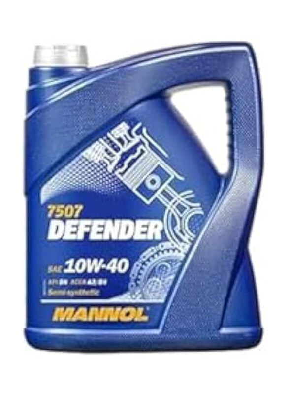 

Mannol 4 Liters 7507 Defender 10W-40 Germany Engine Oil with Esters, Blue