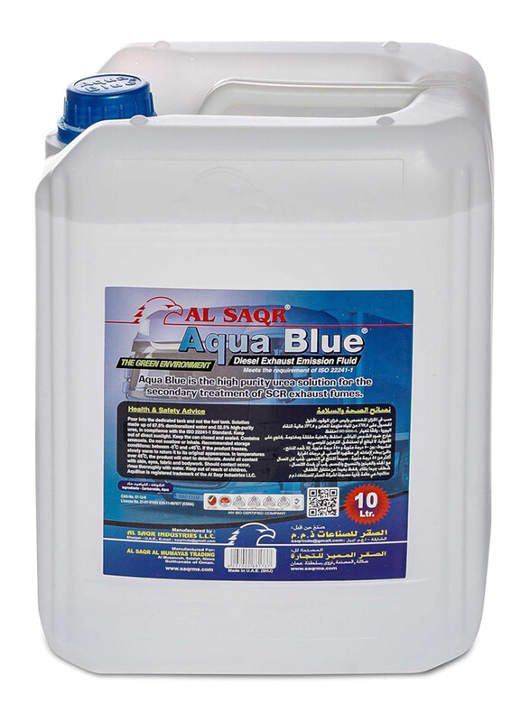 

Generic Aqua Blue Diesel Carbon Exhaust, 10 Liters, Clear