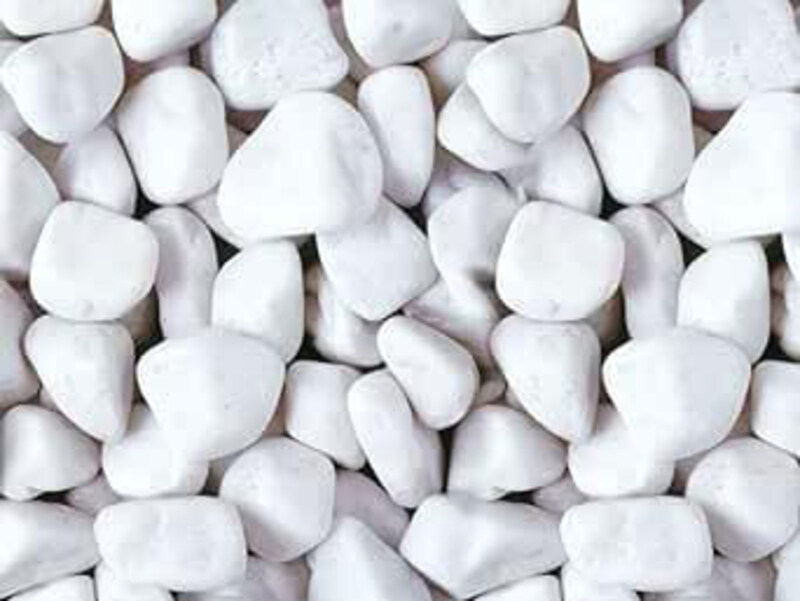 

HTE 5Kg Outdoor Gardening (White Natural Stone, White