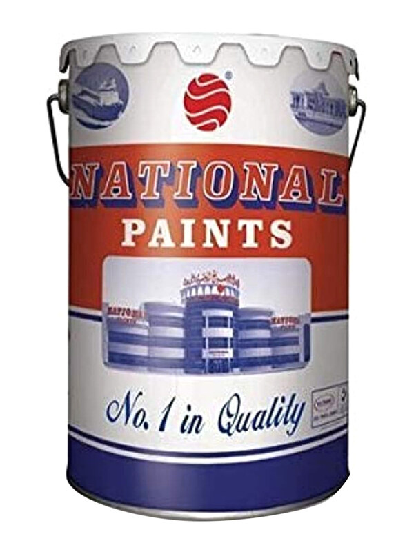 

National Paints Water Based Wall Emulsion Paint, 3.6 Liter, 801 Off White