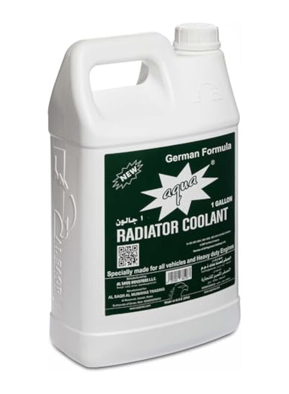 

Aqua 1 Gallon Radiator Coolant Green German Formula, White