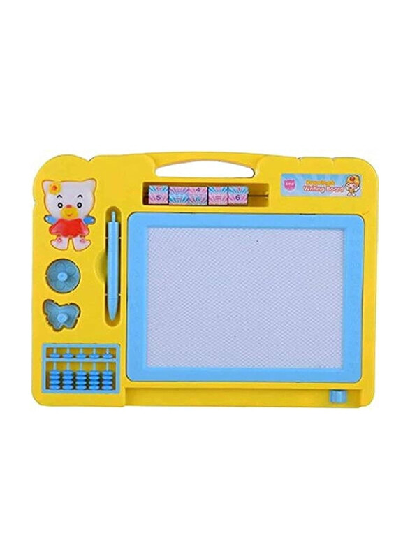 

Generic 2-In-1 Drawing Magic Slate and Writing Board, Multicolour