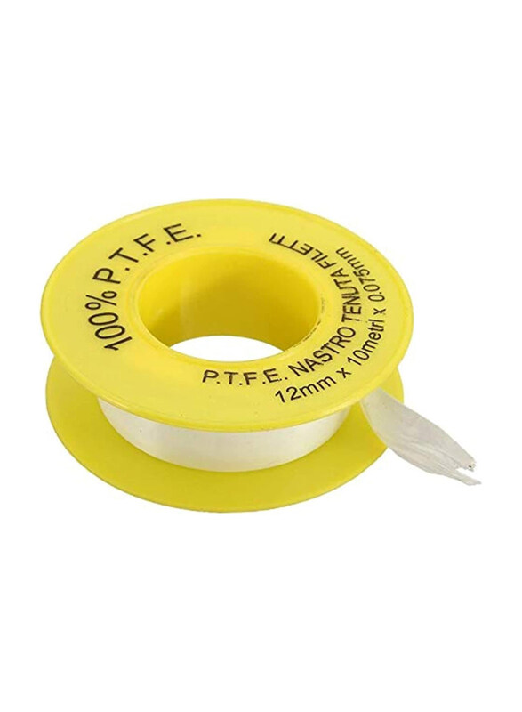 

HTE 10-Piece Teflon Thread Tape, Yellow/White