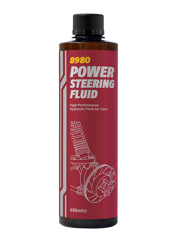 

Mannol 450ml 8980 Power Steering Fluid, Pink