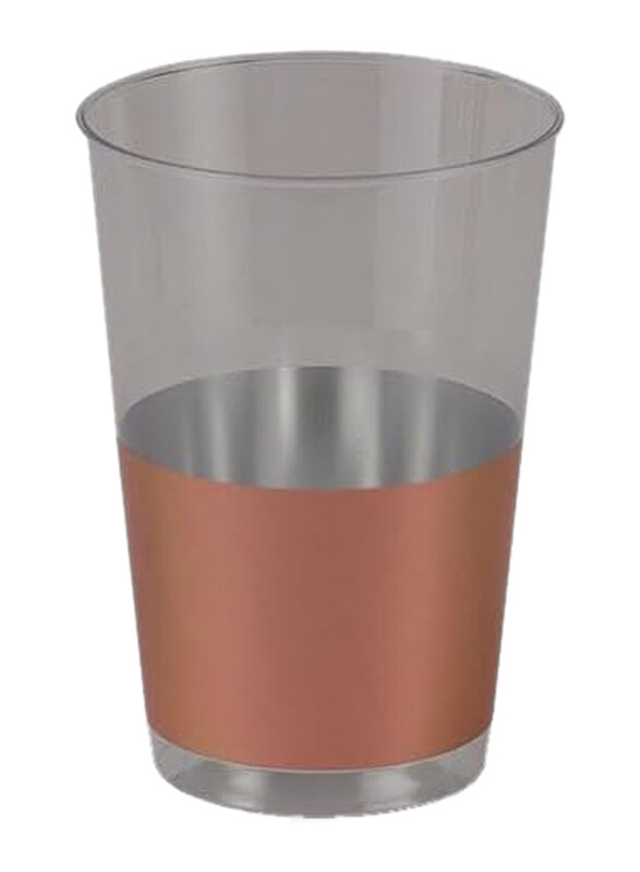 

HTE 12oz 25-Piece Luxury Plastic Disposable Cup Set, PWLP1423, Rose Gold